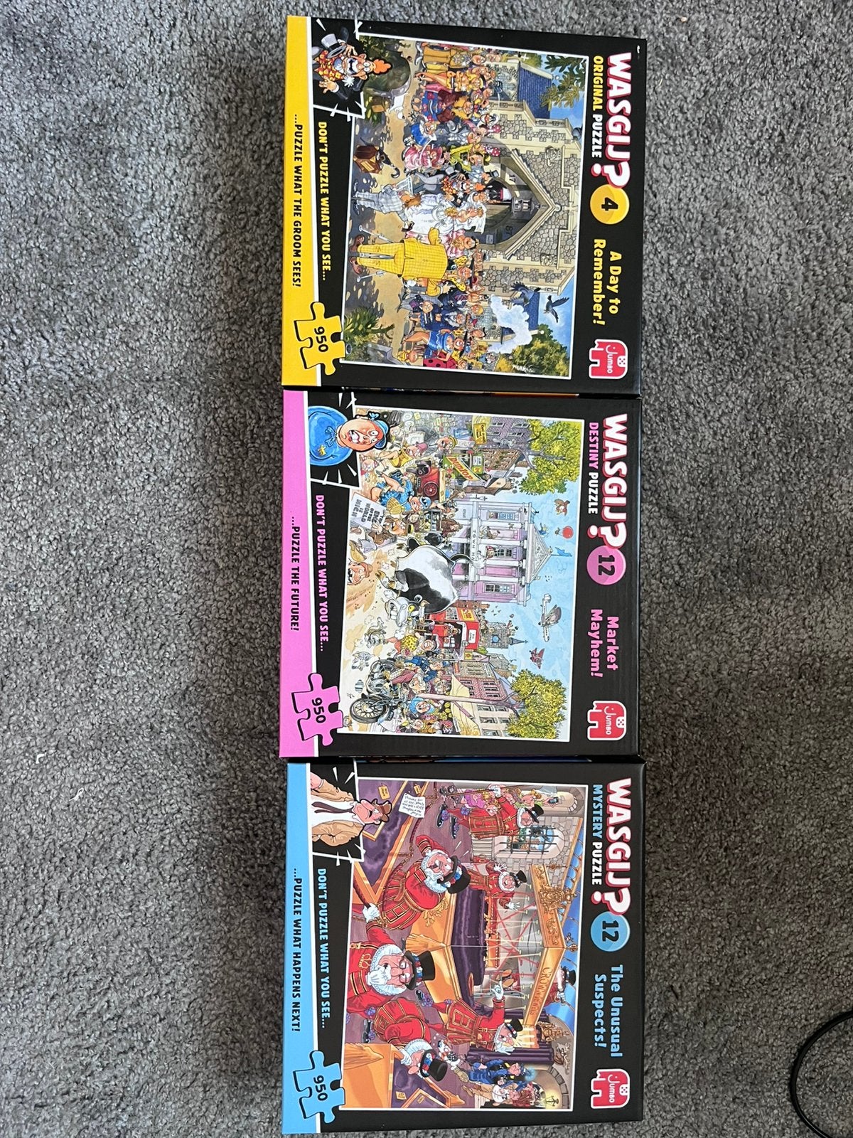 Wasgij puzzels, Ophalen of Verzenden, 500 t/m 1500 stukjes, Zo goed als nieuw