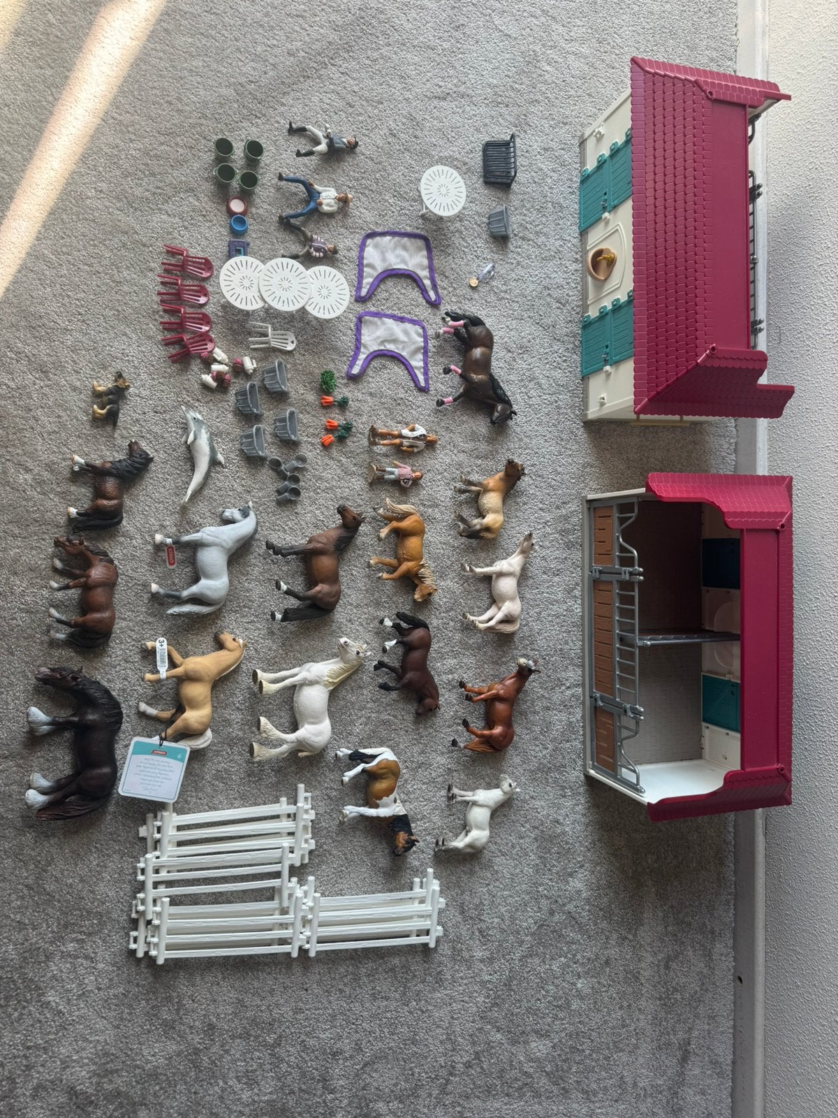 Schleich paarden, Ophalen of Verzenden, Zo goed als nieuw