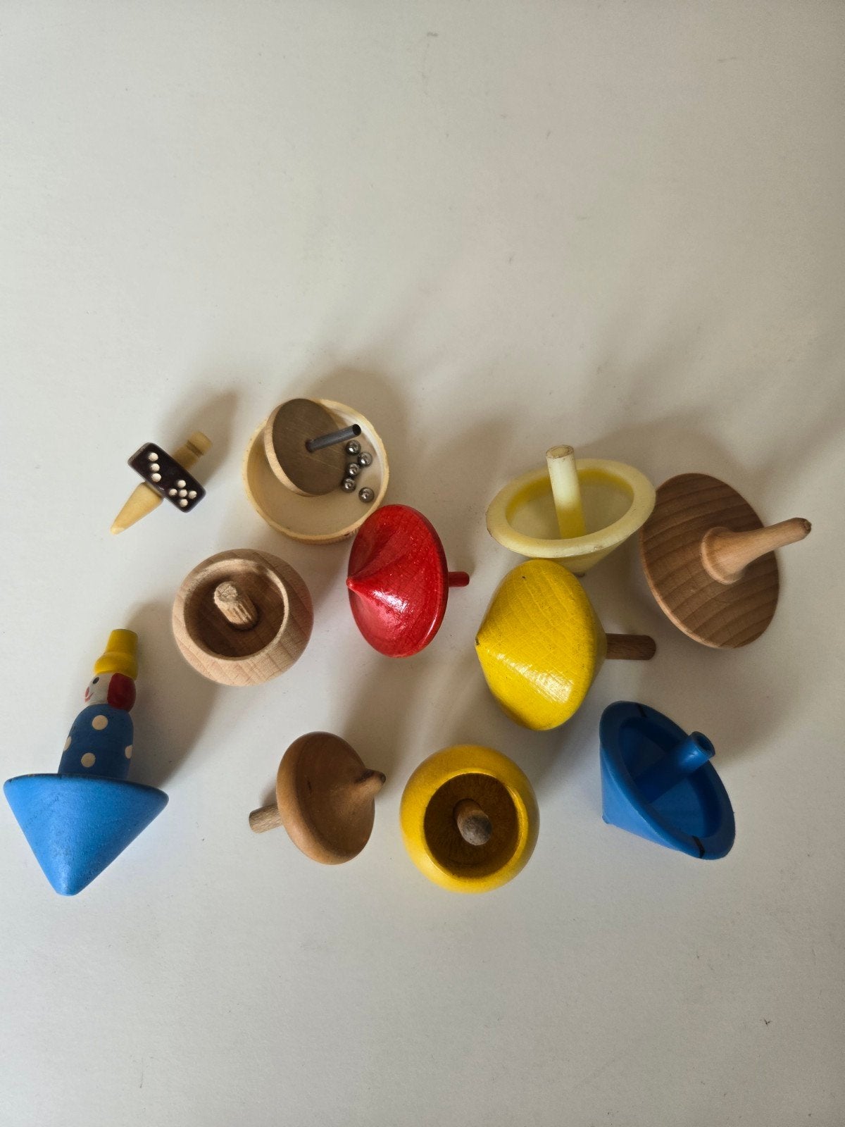 Verzameling vintage tollen (11 stuks), Antiek en Kunst, Ophalen of Verzenden