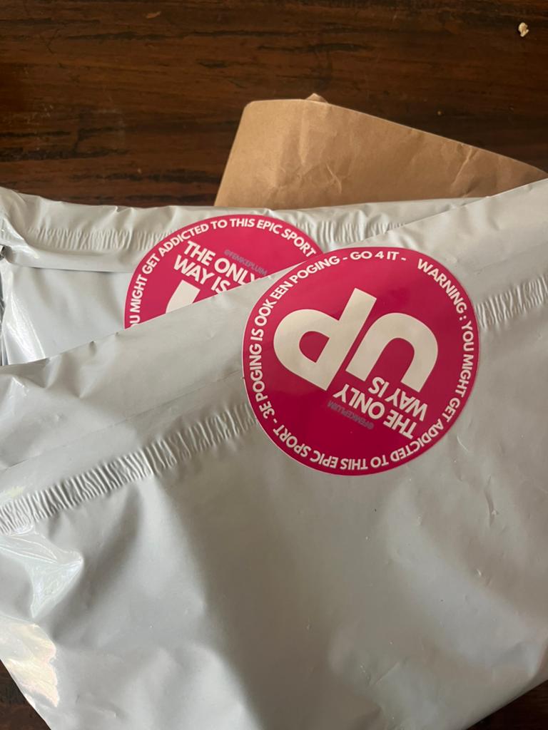 Genaaid door Fem - teamNL shopper persdoek - voor BERRY, Verzenden, Zo goed als nieuw, 30 cm of meer