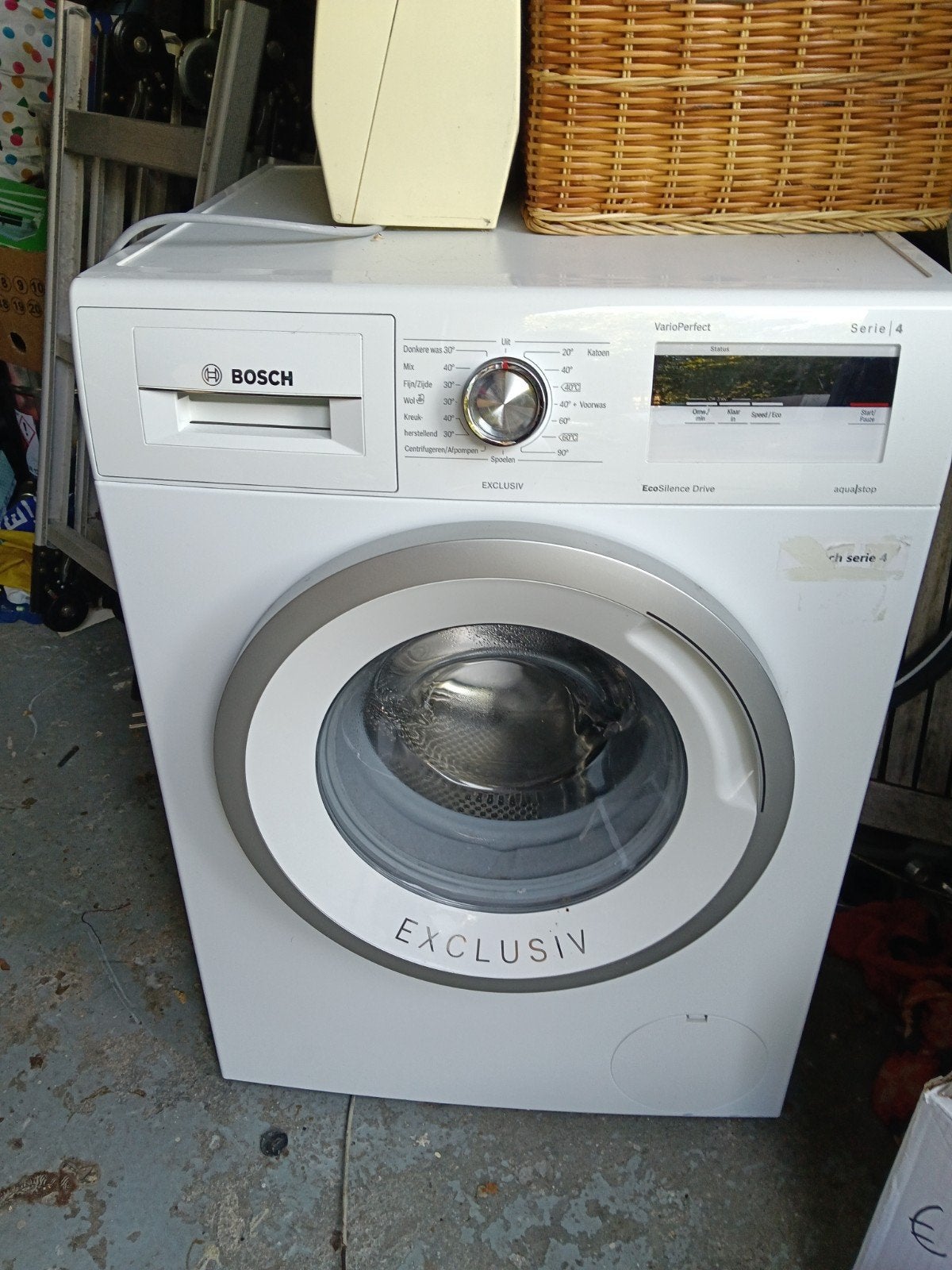 Foto 3 van Bosch Serie 4 VarioPerfect Wasmachine - Exclusiv
