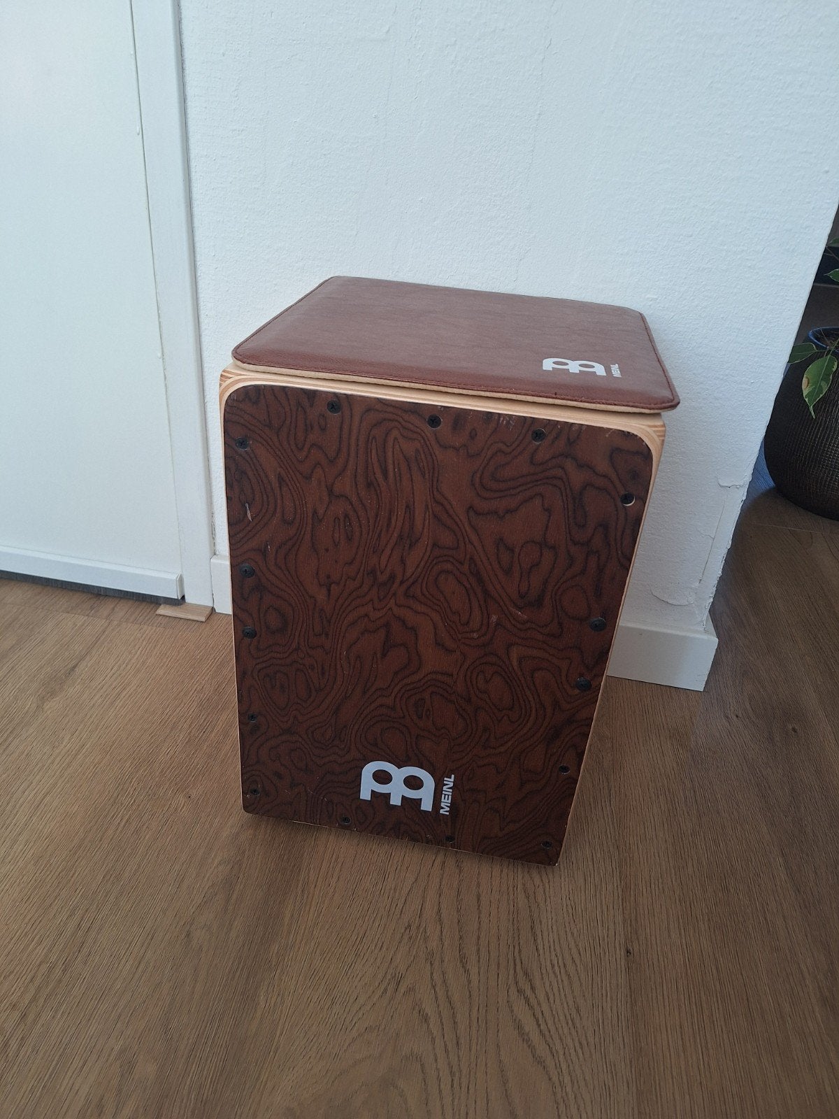 Meinl Snarecraft Jam Cajon Burl met zitkussen, Ophalen, Zo goed als nieuw, Melodische percussie