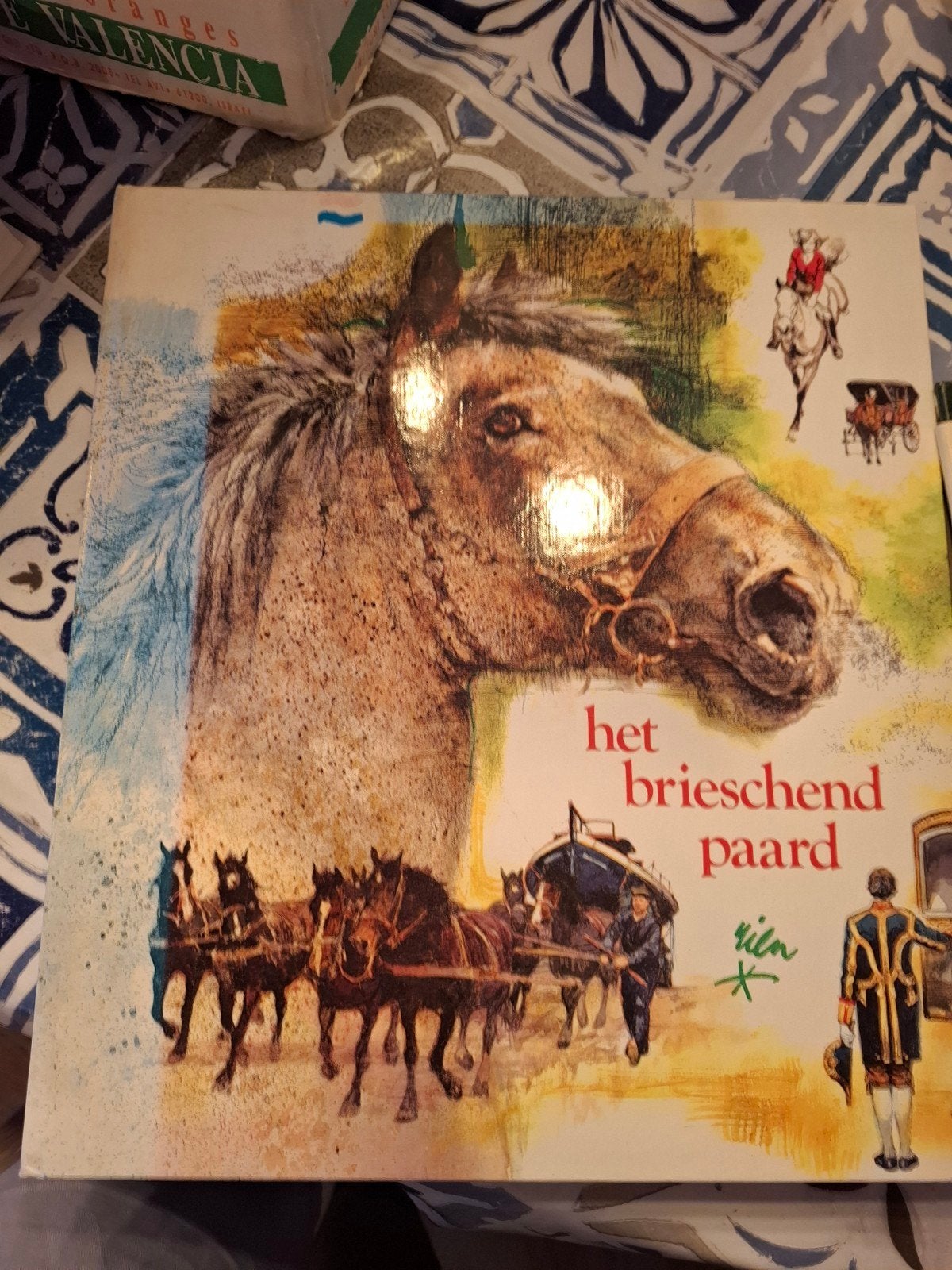 Het Brieschend Paard - Klassiek kinderboek, Boeken, Ophalen of Verzenden, Zo goed als nieuw, Rien Poortvliet, Fictie algemeen