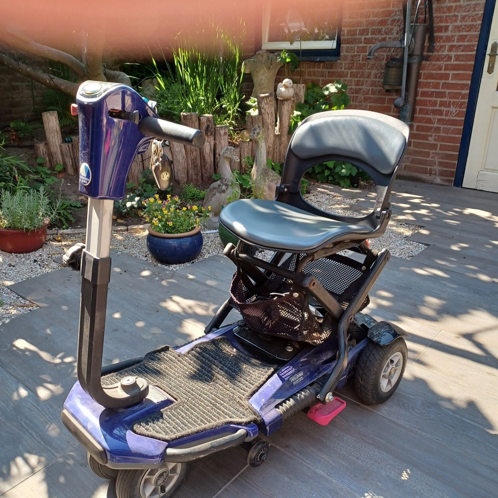Scootmobiel opvouwbaar, Diversen, Brommobielen en Scootmobielen, Ophalen, 10 km/u of minder