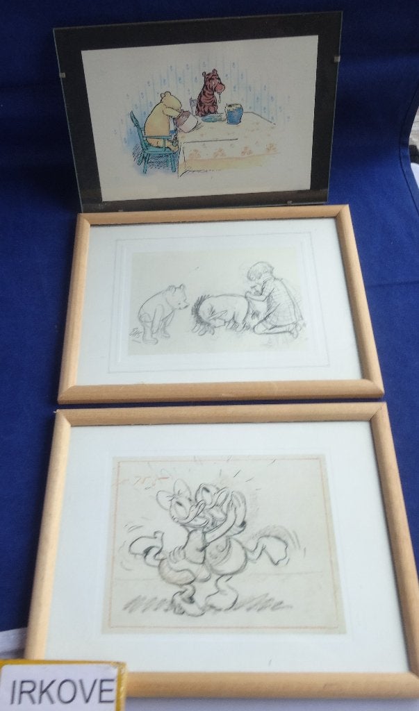 DISNEY * POOH EN VRIENDEN EN VELE ANDEREN!  * Repro *, Verzamelen, Verzenden, Winnie de Poeh of vrienden, Zo goed als nieuw, Plaatje of Poster