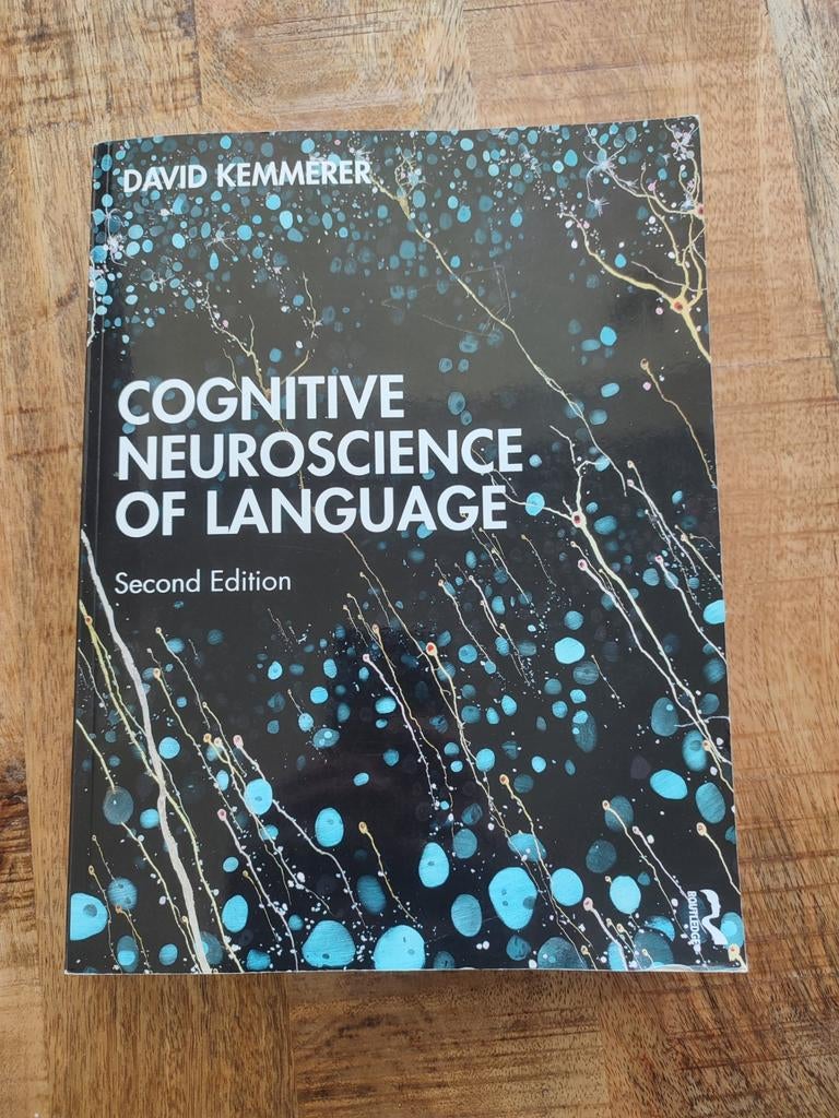 Cognitive Neuroscience of Language - David Kemmerer, Boeken, David Kemmerer, Ophalen of Verzenden, Gamma, WO