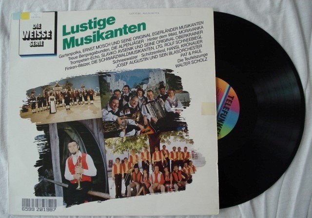 Lustige Musikanten, LP, Gebruikt, Ophalen of Verzenden, 12 inch
