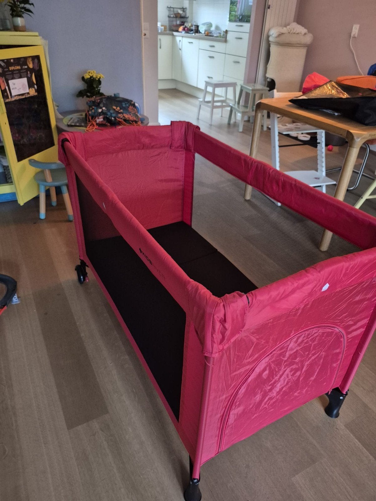campingbedje, Kinderen en Baby's, Babywiegjes en Ledikanten, Ophalen, Gebruikt, Reisbedje