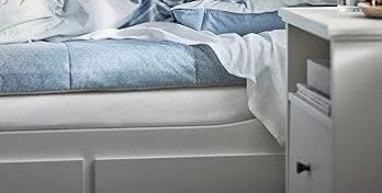 IKEA ÅGOTNES Schuimmatras – 140x200 cm, zo goed als nieuw, Ophalen, Eenpersoons, 140 cm, Zo goed als nieuw