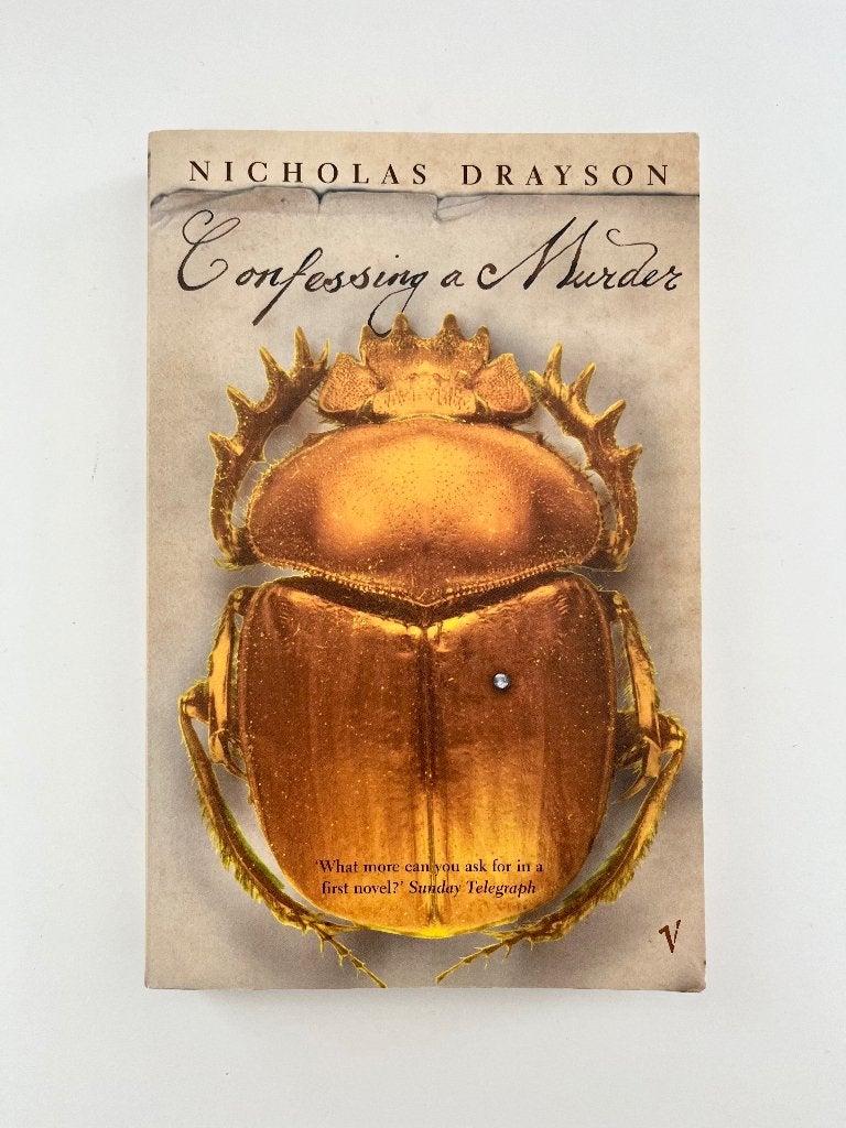 Book Confessing a Murder Nicholas Drayson vintage paperback, Ophalen of Verzenden, Zo goed als nieuw, Nicholas Drayson, Amerika