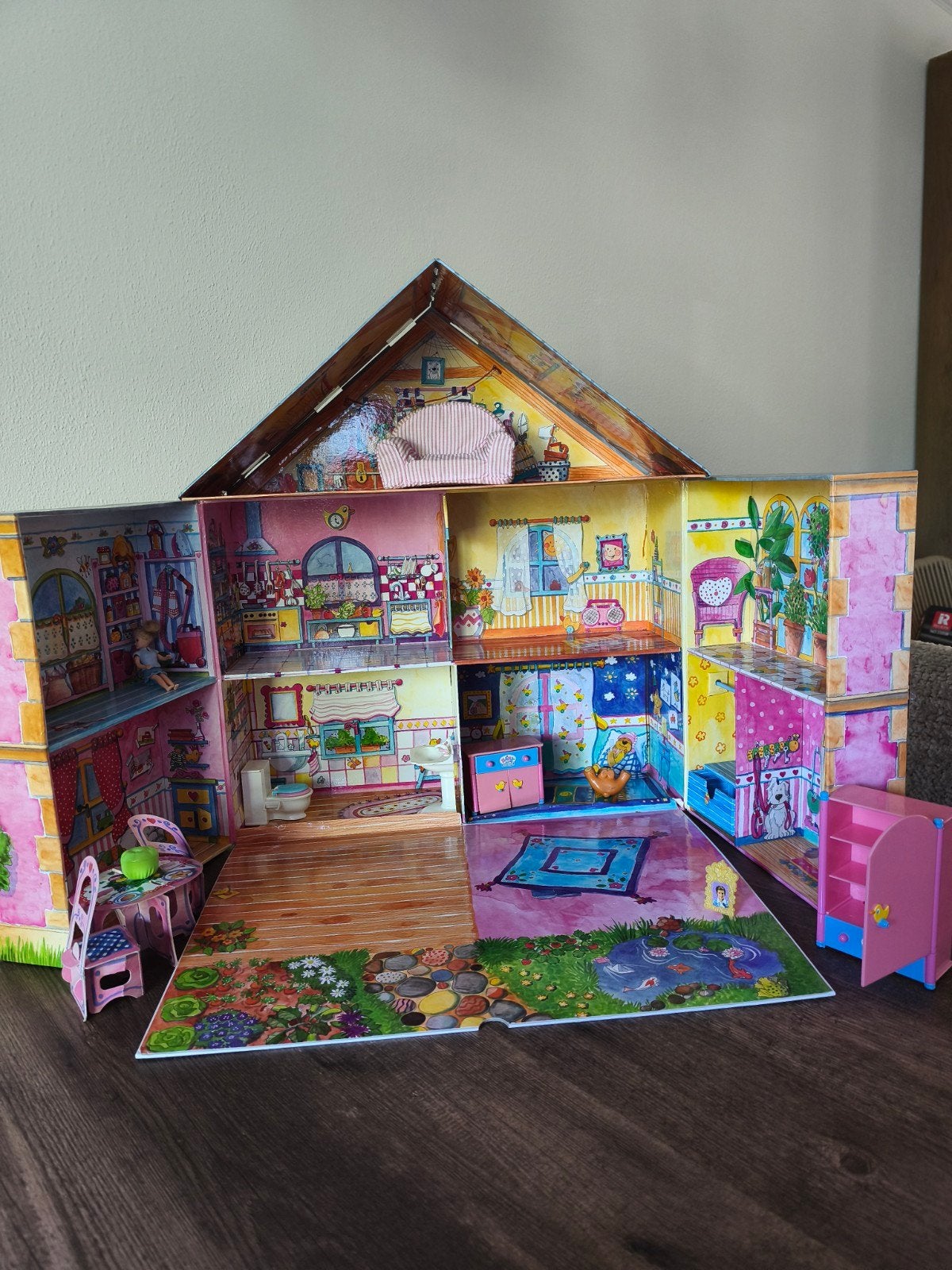 mini baby born poppenhuis inklapbaar, Ophalen of Verzenden, Poppenhuis