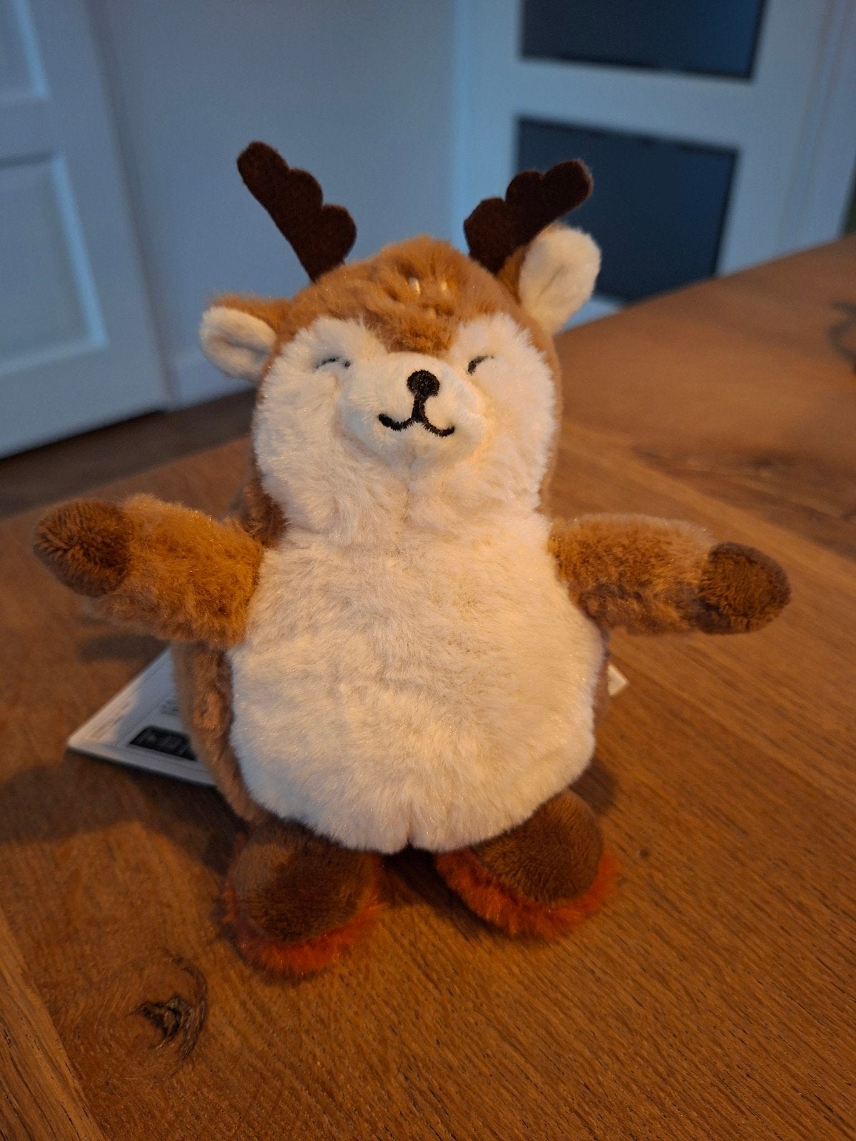 Nieuwe Hema omkeerbare knuffel rendier/eekhoorn, Hema, Overige karakters, Overige typen, Nieuw