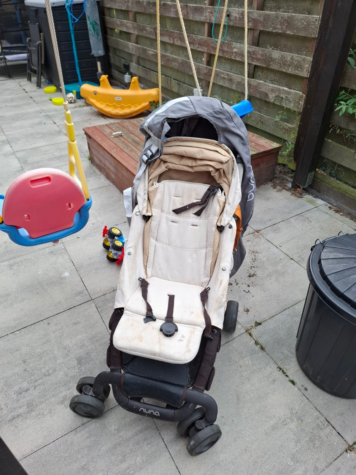 Nuna kinderwagen met travelhoes - gebruikt, Kinderen en Baby's, Kinderwagens en Combinaties, Ophalen of Verzenden, Gebruikt, Kinderwagen