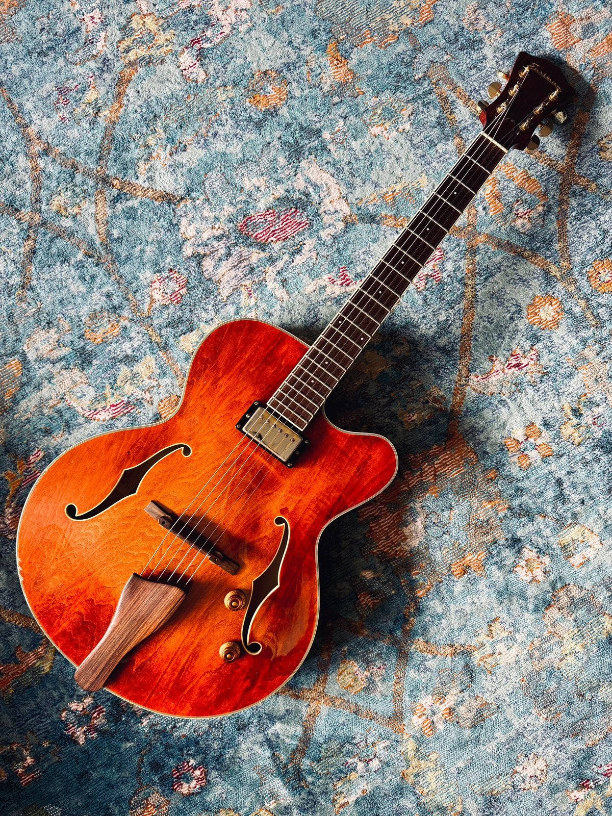 Eastman AR403CE jazzgitaar + Seymour Duncan Antiquity pickup, Ophalen, Gebruikt, Elektrisch