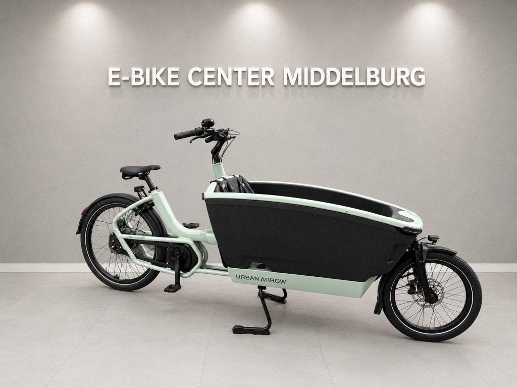Urban Arrow FamilyNext Demo 545Wh Enviolo incl. Regenhuif, Niet ingevuld, Ophalen of Verzenden, Zo goed als nieuw, 47 tot 51 cm