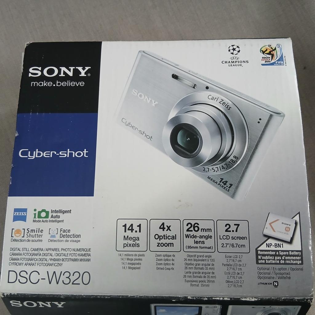 Sony Camera Cybershot DSC-W320, Audio, Tv en Foto, Fotocamera's Digitaal, Ophalen of Verzenden, Compact, Sony