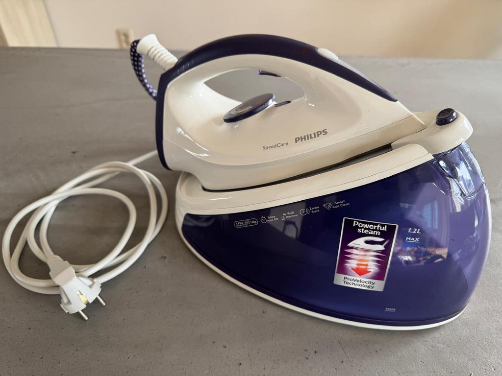 Stoomstrijkijzer Philips, Ophalen, Gebruikt
