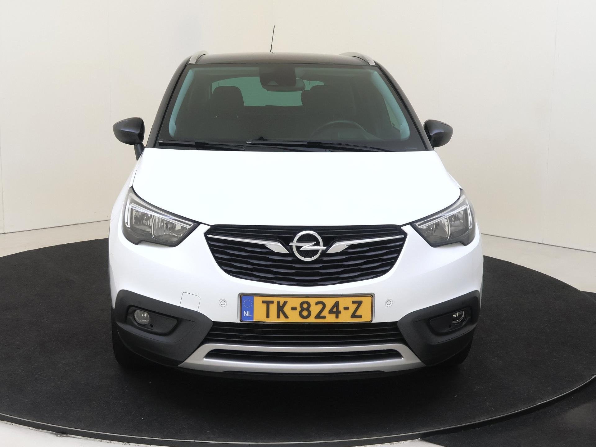 Opel Crossland X 1.2 Turbo Innovation | Parkeersensoren Voor, Auto's, Gebruikt, Wit, Bedrijf, 600 kg