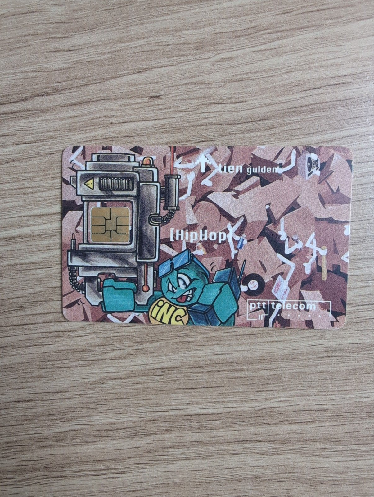 Zeldzame PTT Telecom telefoonkaart HipHop design, Verzamelen, Ophalen of Verzenden