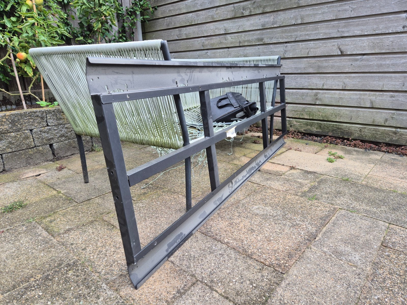 Metalen bureauframe 190x66 cm - Zeer netjes, Huis en Inrichting, Ophalen