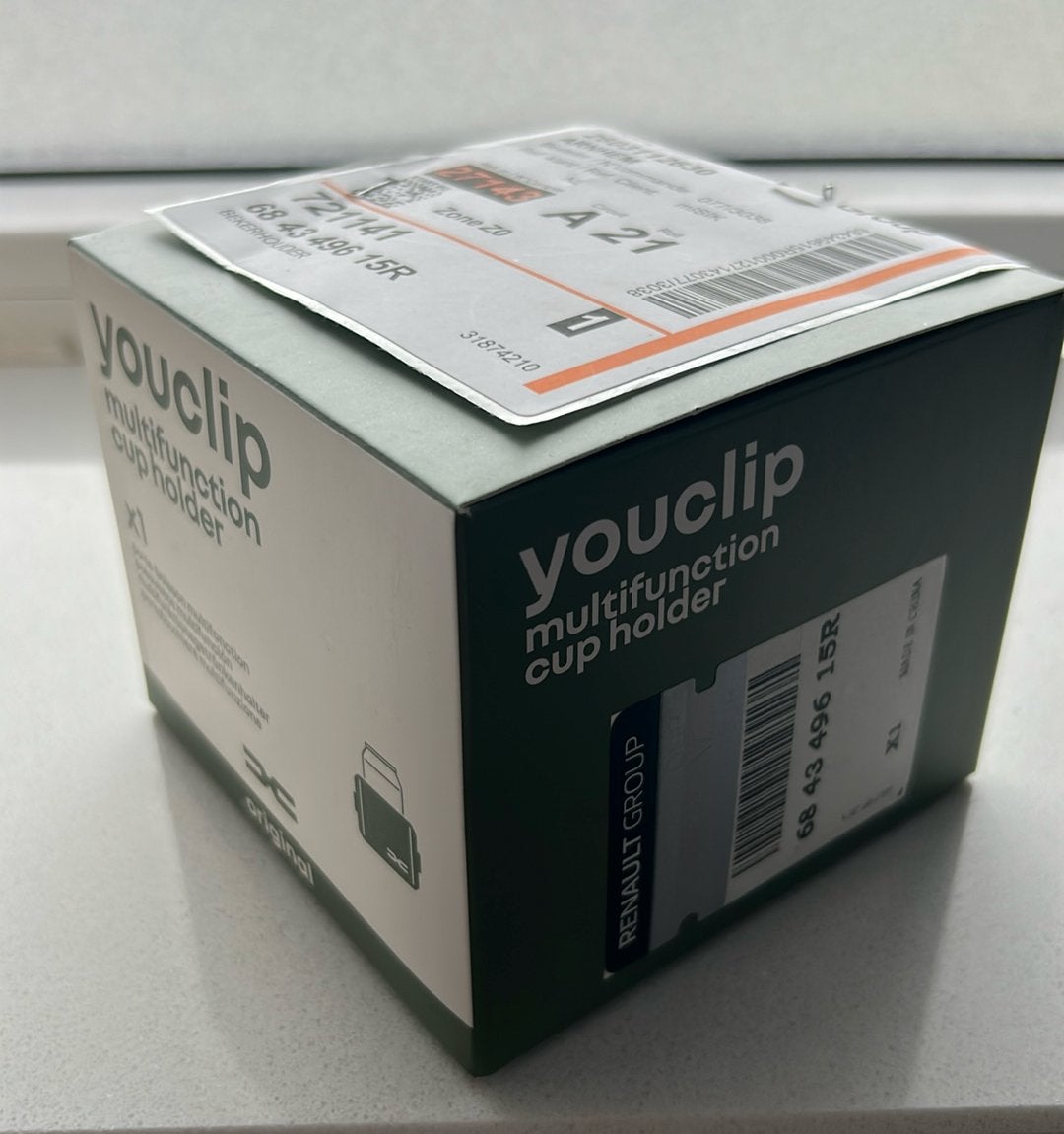 Multifunctionele bekerhouder - YouClip voor DACIA, Ophalen, Nieuw