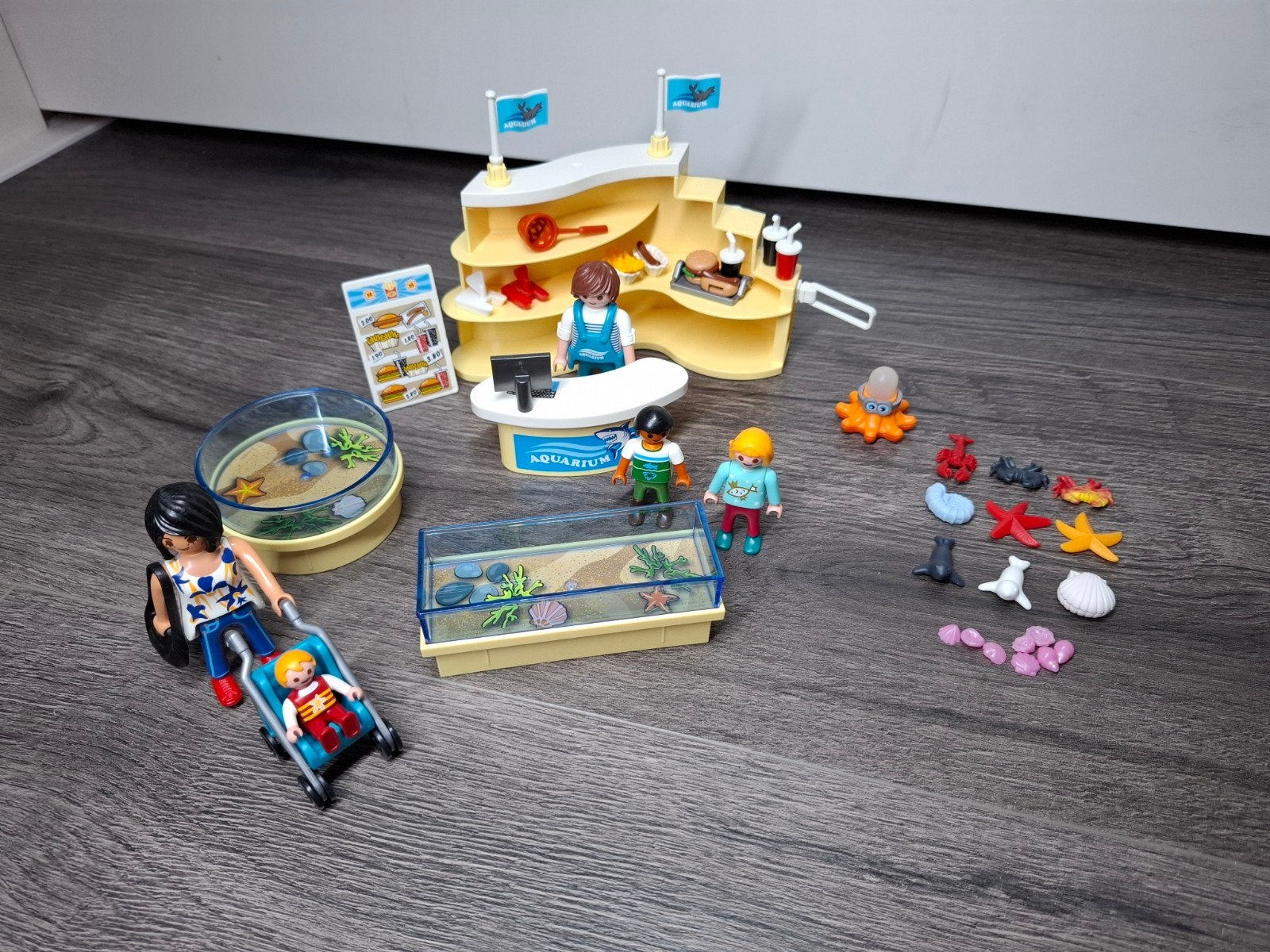 Playmobil aquarium winkel 9061, Ophalen of Verzenden, Zo goed als nieuw