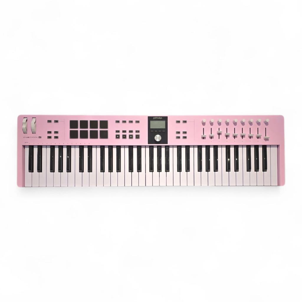 Arturia KeyLab Essential 61 MK3 Pink | Nette Staat, Muziek en Instrumenten, Midi-apparatuur, Gebruikt
