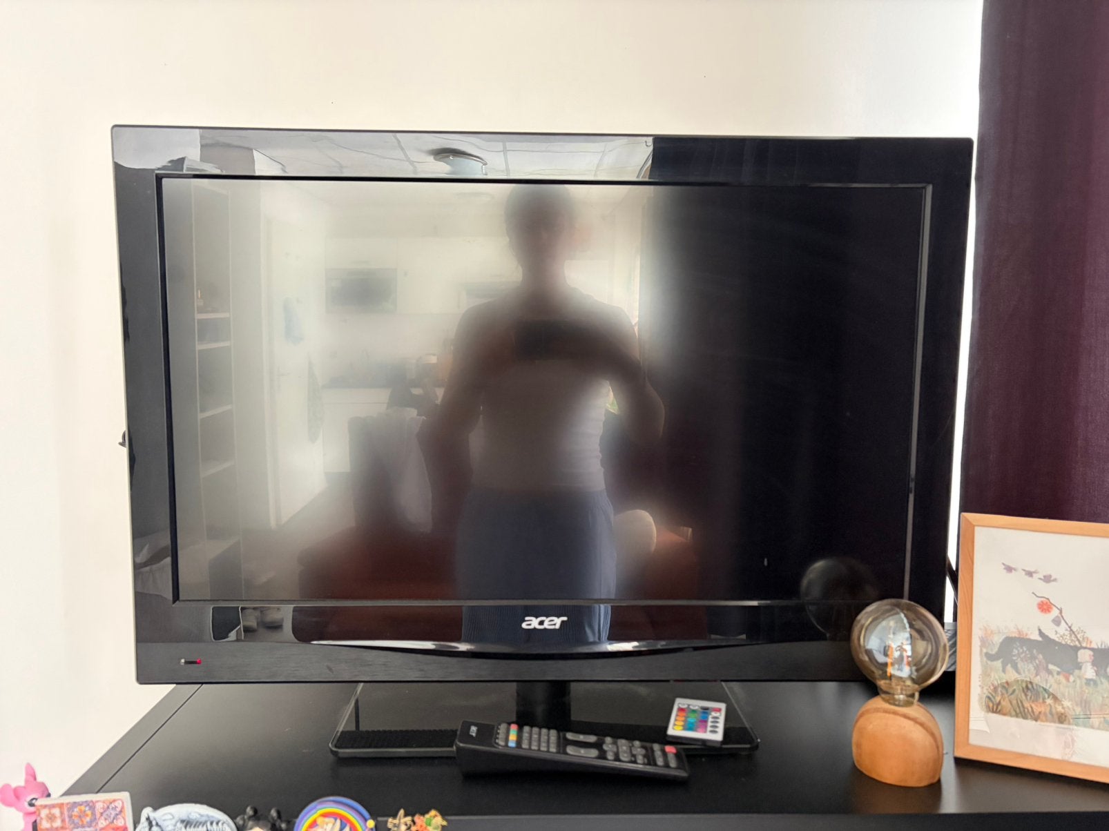 Acer 32 inch LCD TV AT3218MF, Audio, Tv en Foto, Televisies, Zo goed als nieuw, 50 Hz, Ophalen
