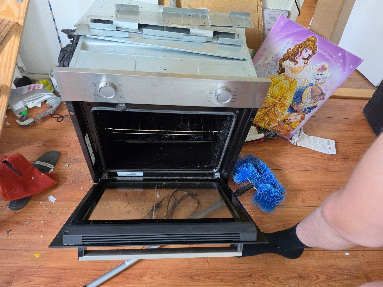 Inbouw oven - Gebruikt compleet, Witgoed en Apparatuur, Ovens, Oven, Ophalen of Verzenden, Inbouw, 55 tot 60 cm