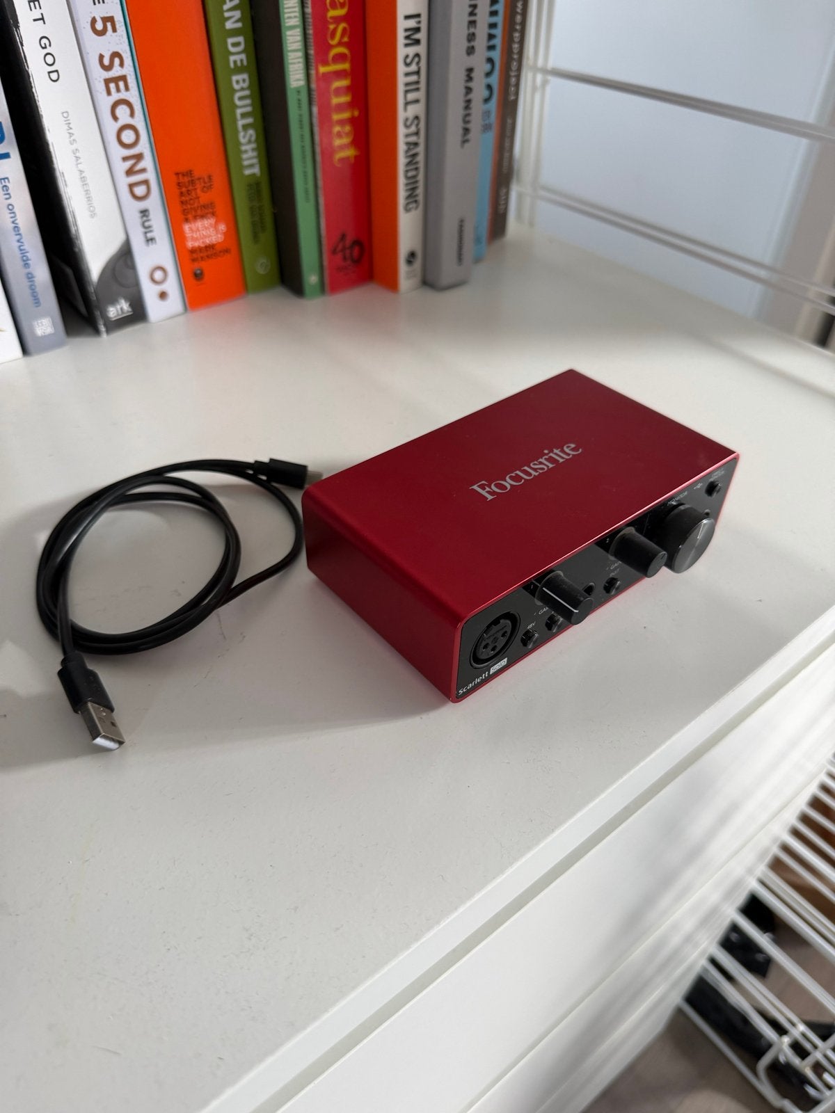 Focusrite Scarlett Solo 3rd Gen Audio Interface, Ophalen, Zo goed als nieuw