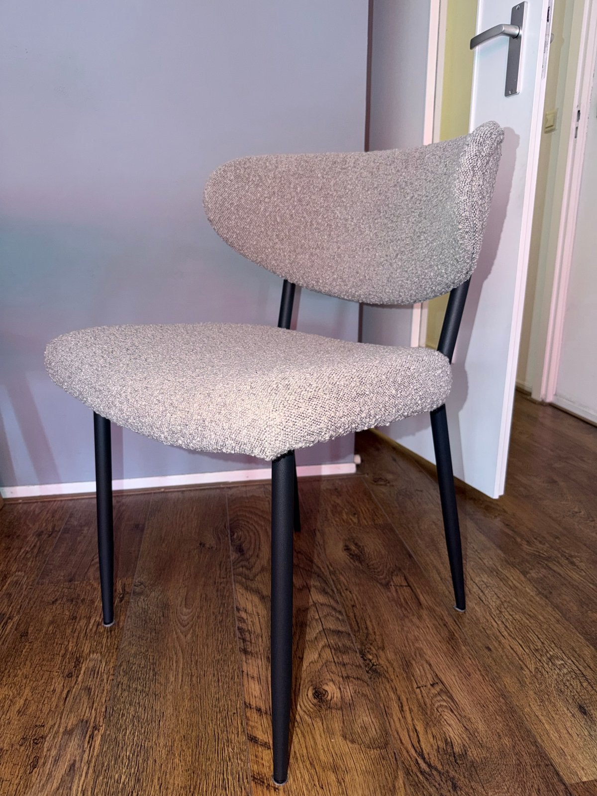 3 Drena Kwantum stoelen - Zo goed als nieuw, Ophalen, Drie, Zo goed als nieuw, Stof