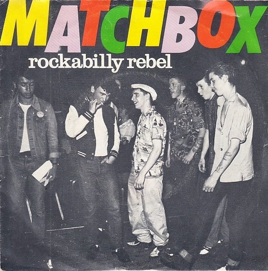 matchbox - rockabilly rebel ( 1979/ rockabilly), 7 inch, Ophalen of Verzenden, Pop, Fotohoes