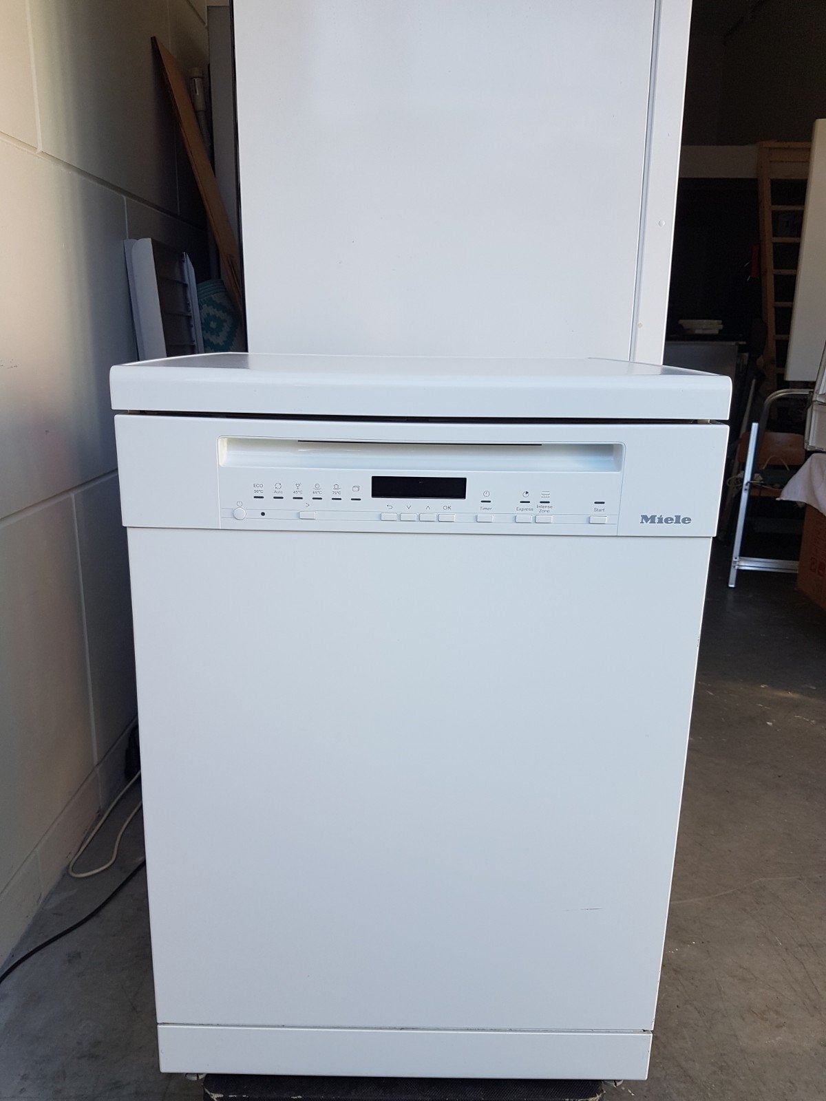 Miele G7100SC vaatwasser met 3D besteklade nette staat 60cm, Ophalen, 60 cm of meer, Energieklasse A of zuiniger, Minder dan 10 liter