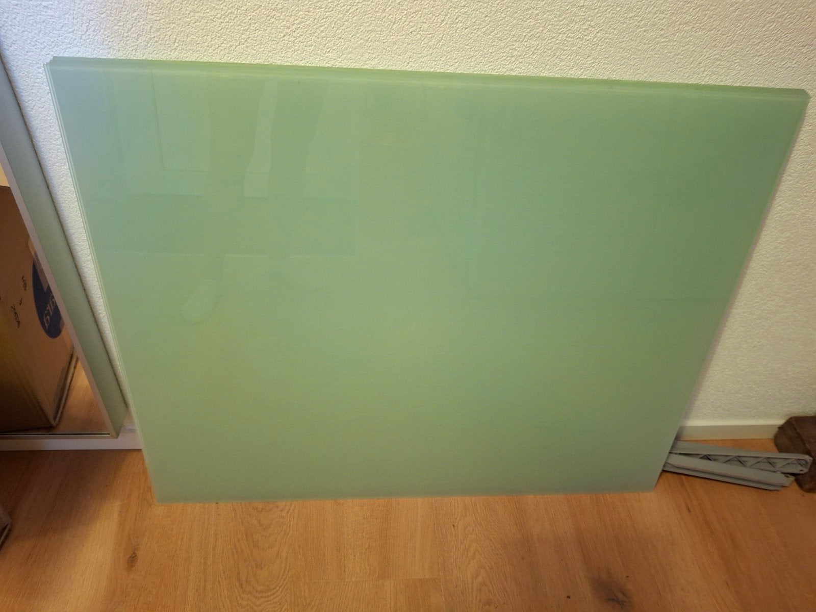 6 stuks melkglas platen 90x72x0,5 cm wit, Gebruikt, 80 tot 120 cm, 80 tot 120 cm, Ophalen of Verzenden