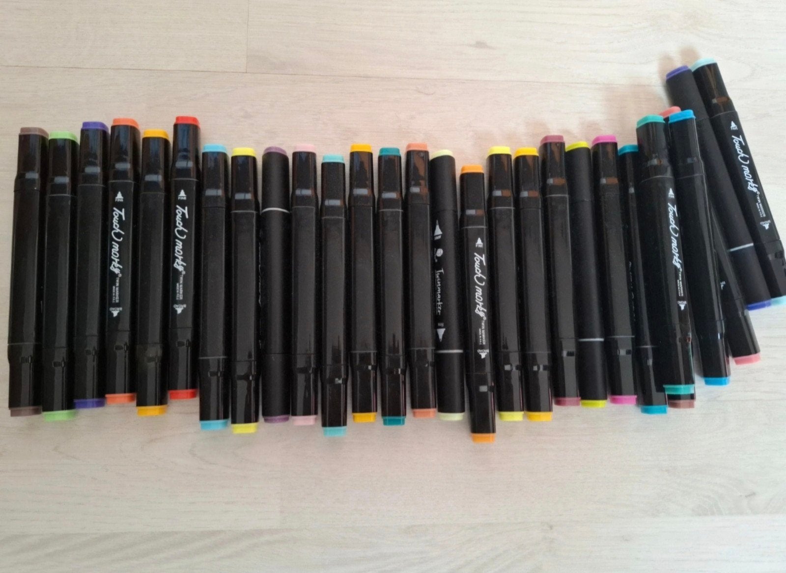 Touch en Decotime Twin Markers alcohol - Diverse Kleuren, Ophalen of Verzenden, Zo goed als nieuw, Potlood of Stift