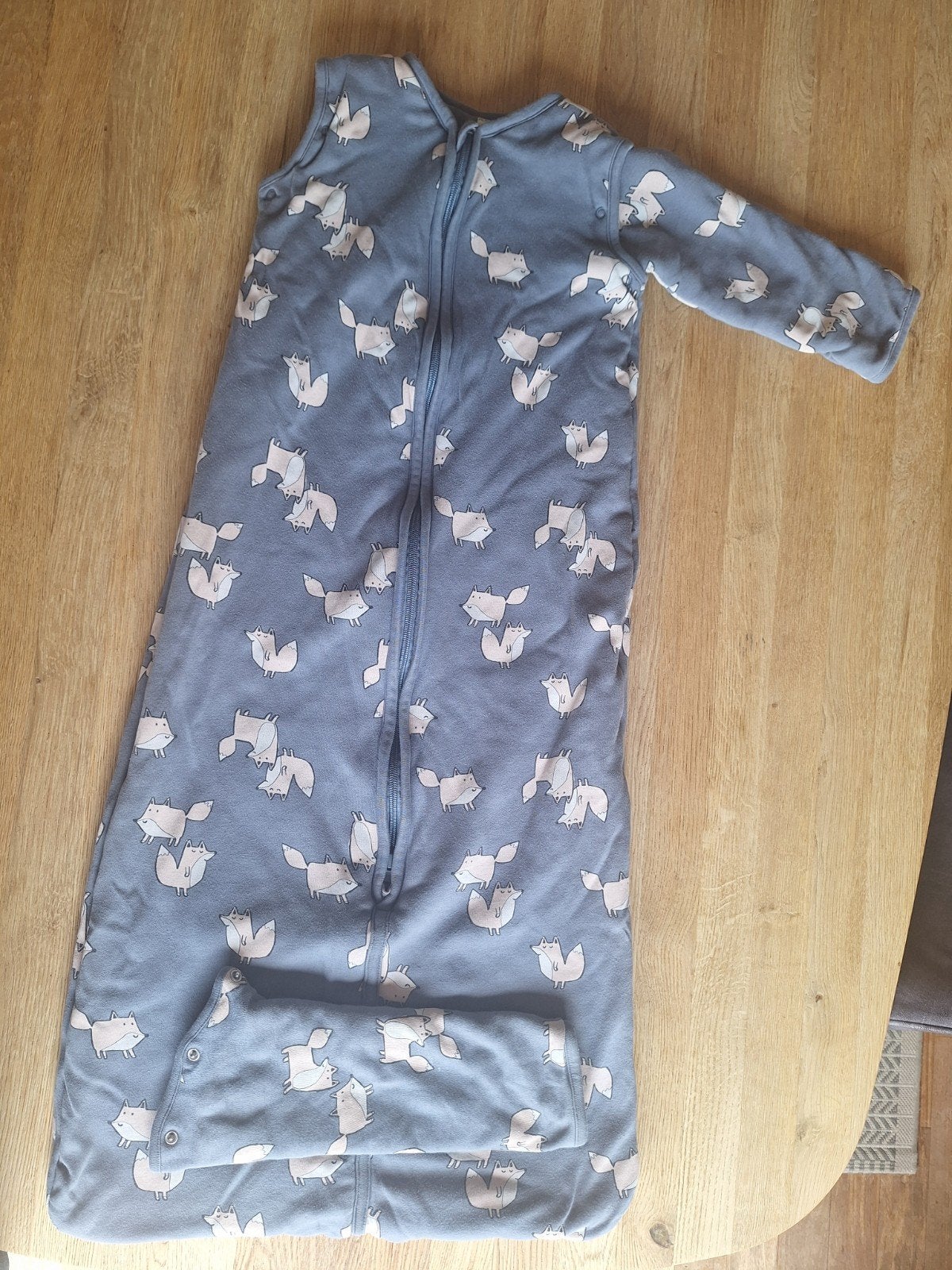Hema winter slaapzak met afneembare mouwen, maat 86-104, Wasbaar, Gebruikt, Ophalen of Verzenden, Hema