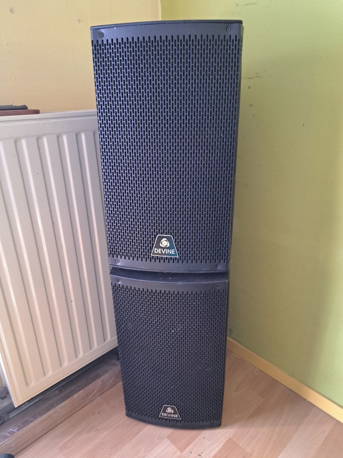Devine Onyx 10 passieve luidspreker - 220W RMS, Vloerstaande luidspreker, Gebruikt, Ophalen, 150 watt of meer