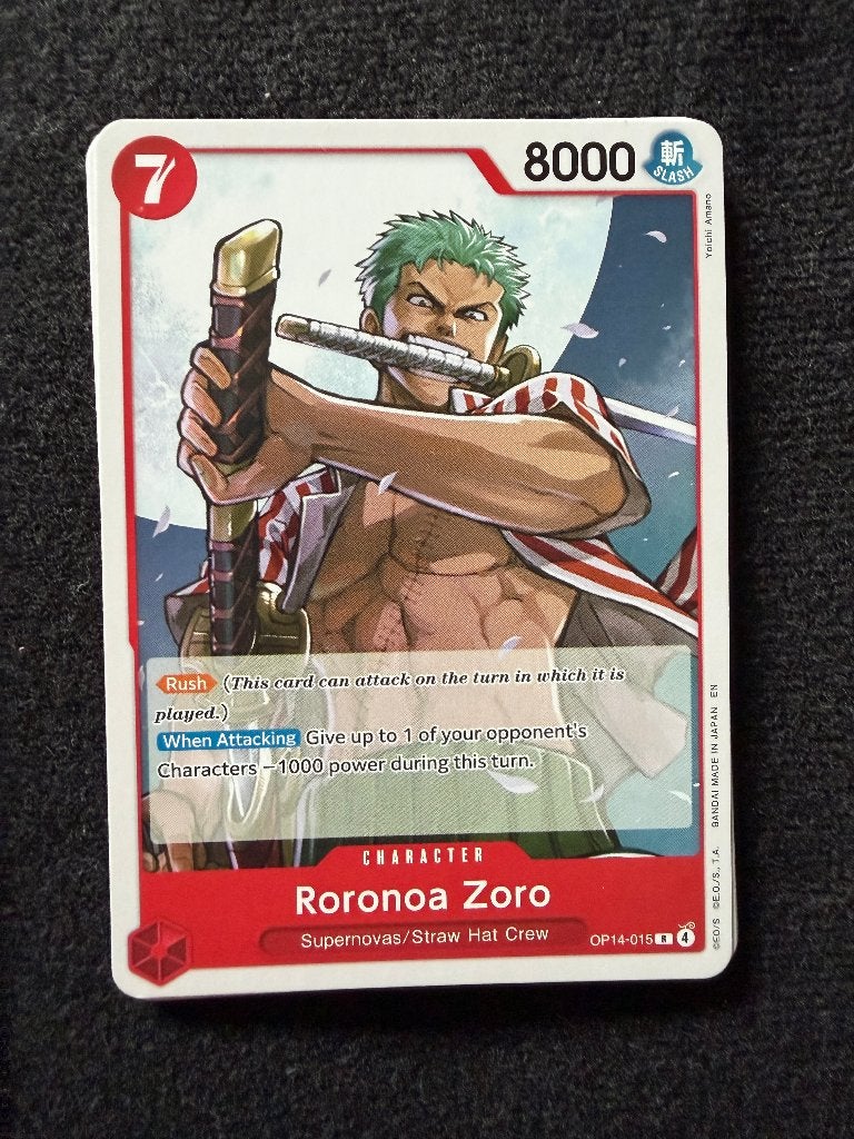 Roronoa Zoro (OP14-015) - One Piece TCG, Ophalen of Verzenden, Nieuw