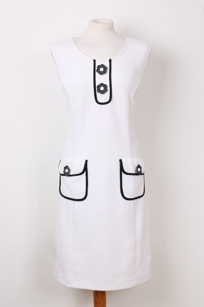 Zomer! Jurk CAROLINE BISS maat 40 (42), Kleding | Dames, Maat 38/40 (M), Wit, Ophalen of Verzenden, Zo goed als nieuw