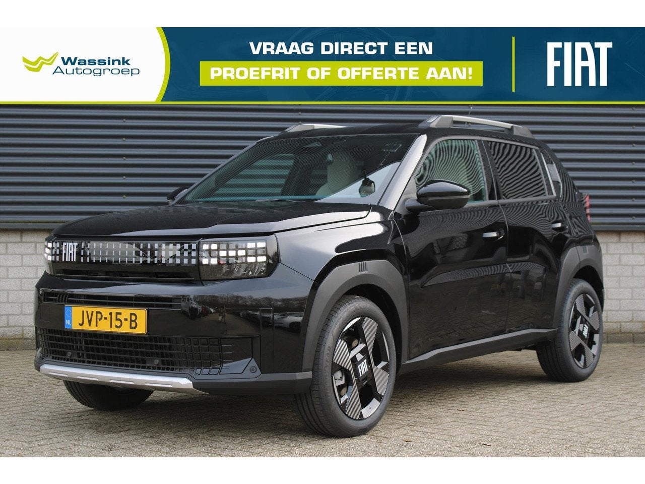 Fiat Grande Panda 1.2 Hybrid 100pk eDCT6 La Prima | Stoel- e, Automaat, 101 pk, Gebruikt, Bedrijf