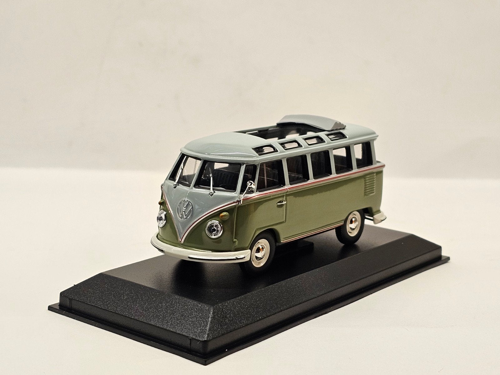 Maxichamps VW T1 Samba Bus 1:43, Auto, Nieuw, Ophalen of Verzenden, MiniChamps