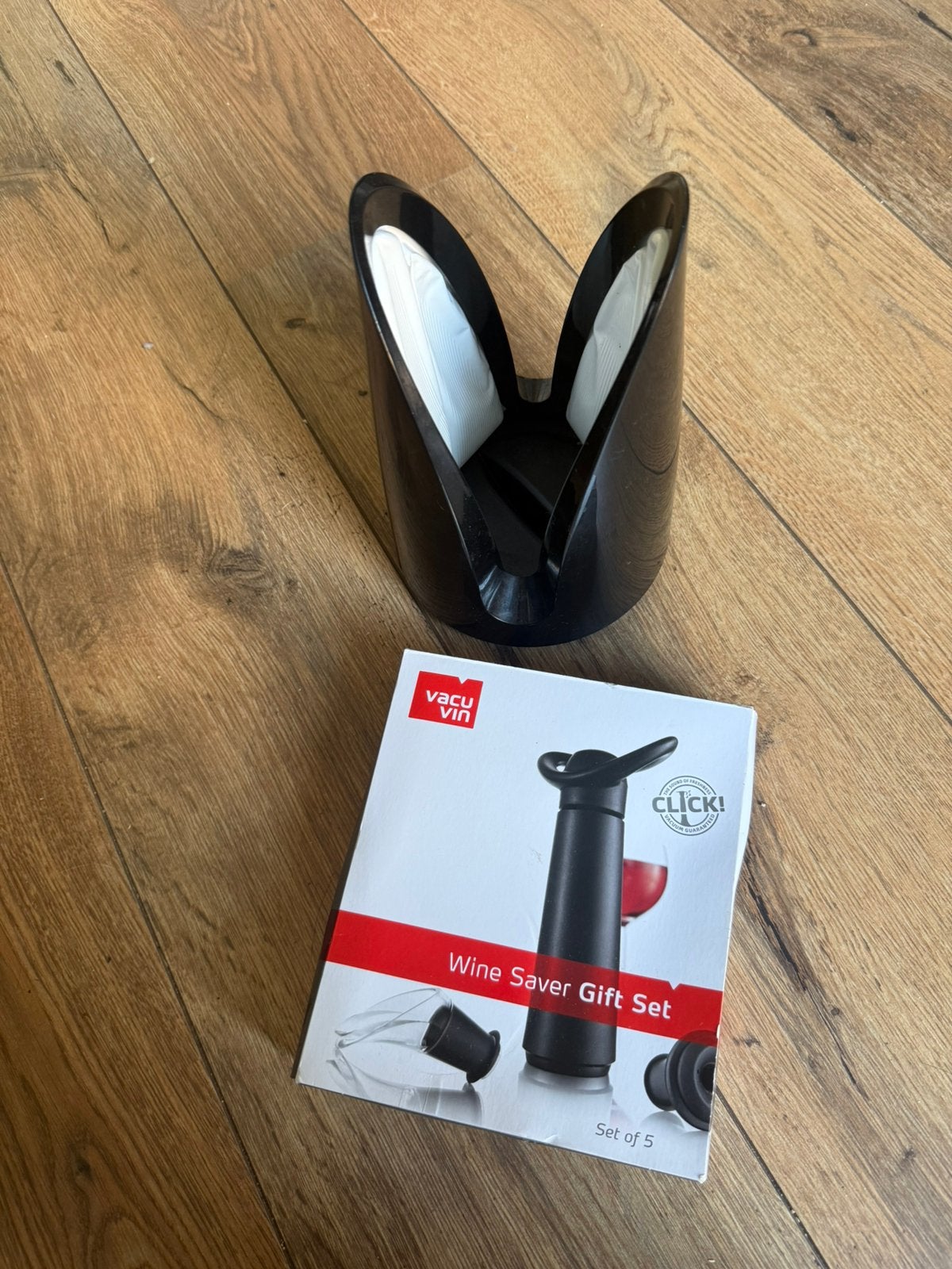 Vacuvin wijnkoeler + Wine saver gift set nieuw, Ophalen of Verzenden, Nieuw