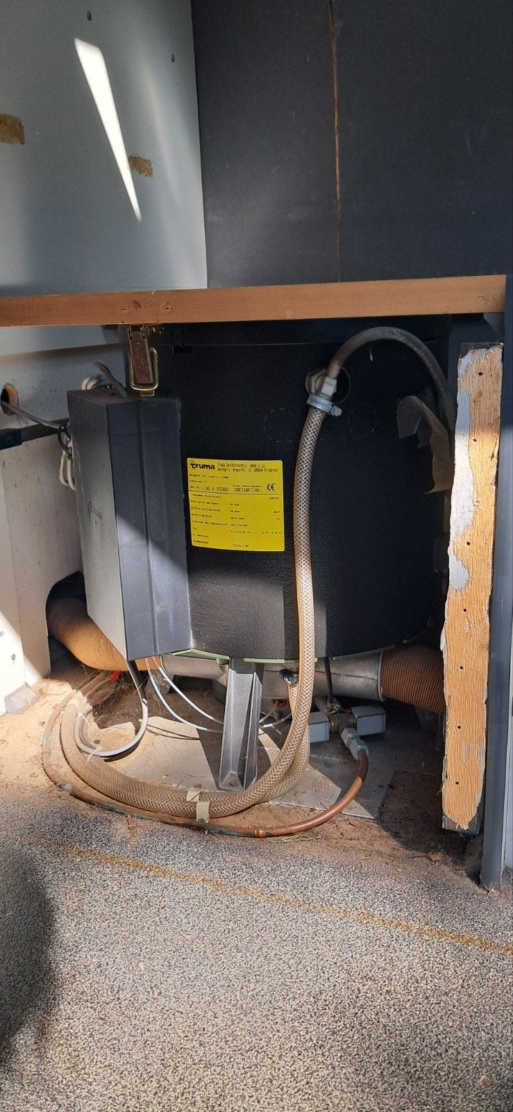 Kachel/boiler combi, Caravans en Kamperen, Camper-accessoires, Ophalen