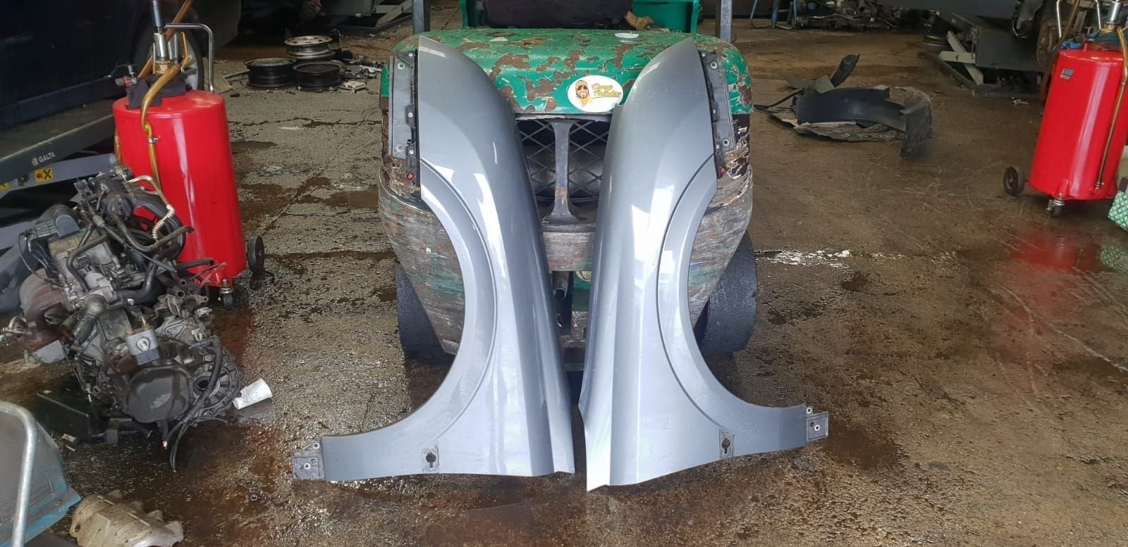 OPEL VECTRA C VOORSCHERMEN, Auto-onderdelen, Carrosserie en Plaatwerk, Gebruikt, -, -, Ophalen of Verzenden