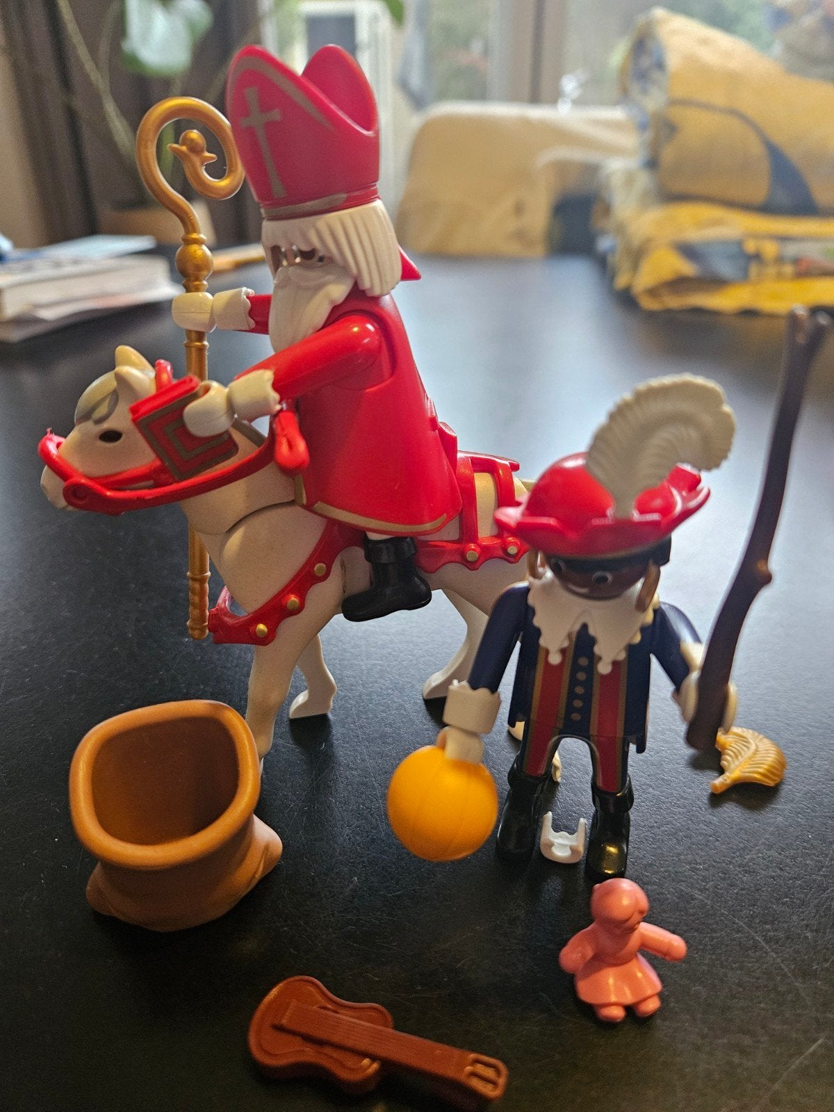 Playmobil Sinterklaas en Piet met paard en accessoires, Ophalen, Gebruikt, Jongen of Meisje