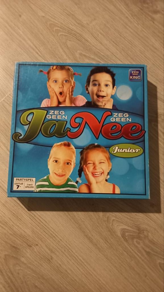 Zeg geen Ja Nee Junior - spel, Vijf spelers of meer, Ophalen of Verzenden, Gebruikt, King