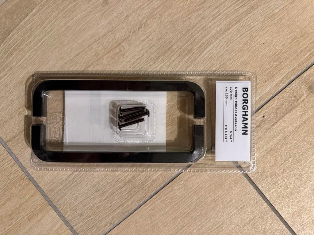 zwart metalen handvatten, Ophalen, Nieuw