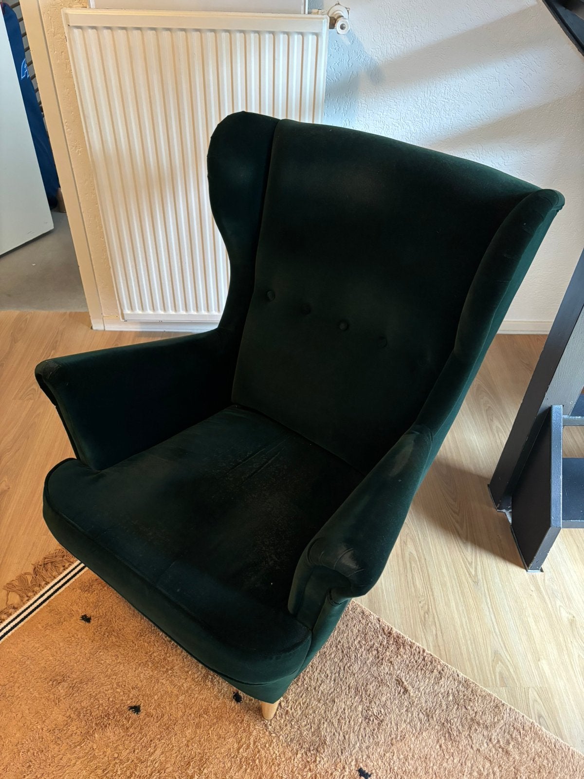 IKEA OORSTOEL FAUTEUIL STRANDMON, Ophalen, Gebruikt, 75 tot 100 cm, Oorstoel