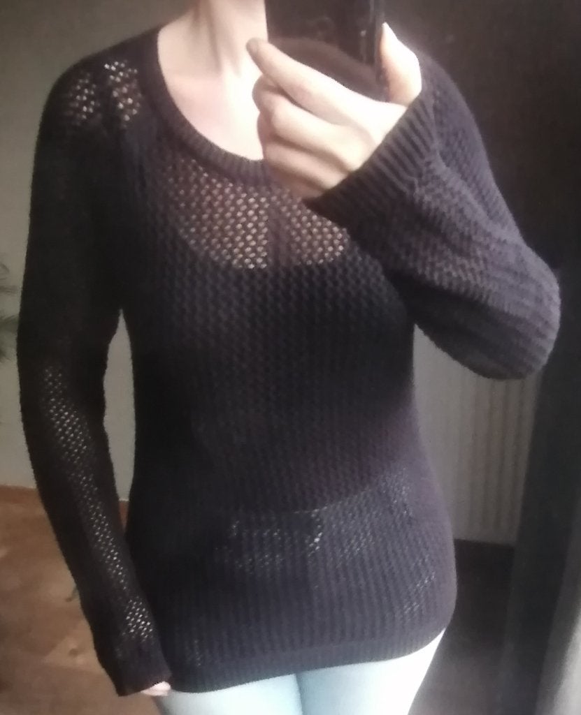 Trui zwart Bella Ragazza The Sting Ongedragen, Kleding | Dames, Maat 38/40 (M), The Sting, Verzenden, Zwart