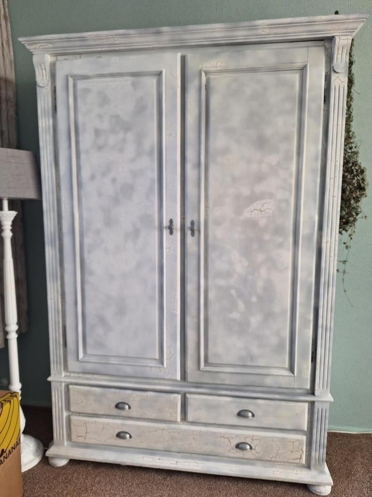 Grote kast, Ophalen, 200 cm of meer, Landelijk, modern, rustiek, Zo goed als nieuw